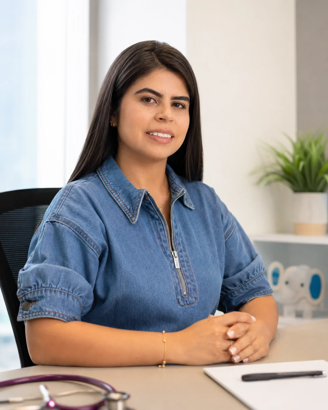Dra. Jazmín Prada, médica pediatra en Bogotá